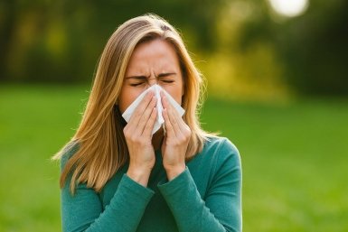 Куда можно уехать от аллергии Создано при помощи ИИ