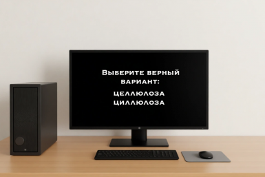 Целлюлоза или циллюлоза — даже редакторы ошибаются: проверьте свою грамотность за 10 секунд