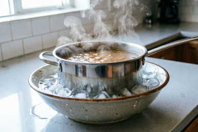 3 простые хитрости — и горячее стынет за минуты: холодильник в безопасности