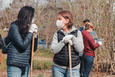 Субботник в Иркутске Юлия Ушакова, ИА IrkutskMedia