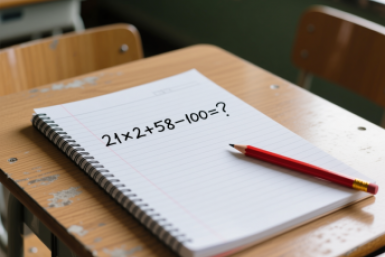 Только 1 из 10 решает это в уме — а ты? Школьный пример, который поставил в тупик отличников