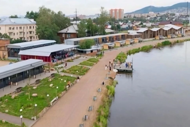 Новая пляжная зона мэрия Улан-Удэ