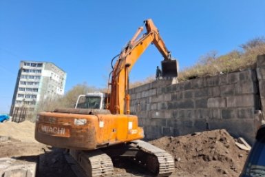 Еще две подпорные стены обновят во Владивостоке Пресс-служба администрации Владивостока