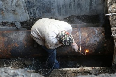 Ремонтные работы на теплосетях Пресс-служба правительства Приморского края