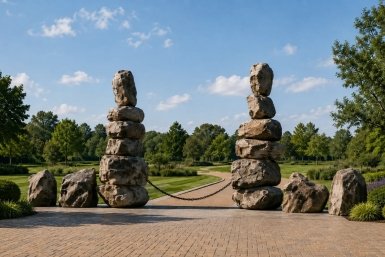 Вход в Минералогический сад хотят смонтировать за 13,2 млн рублей в парке Кисловодска