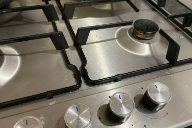 Чищу решётку газовой плиты за 20 минут — нагар отваливается хлопьями, без покупных средств и скребка
