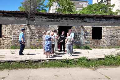 Общественники встретились с жителями Народный фронт Крыма