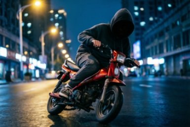 Патрульные задержали за лихачество подростка на мопеде Создано при помощи ИИ