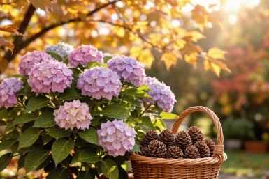Забудьте про золу! Как еловые шишки превратят вашу гортензию в цветущее чудо