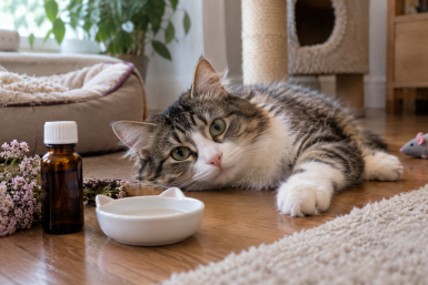 Кошка &quotпросит кота&quot Сгенерировано ИИ