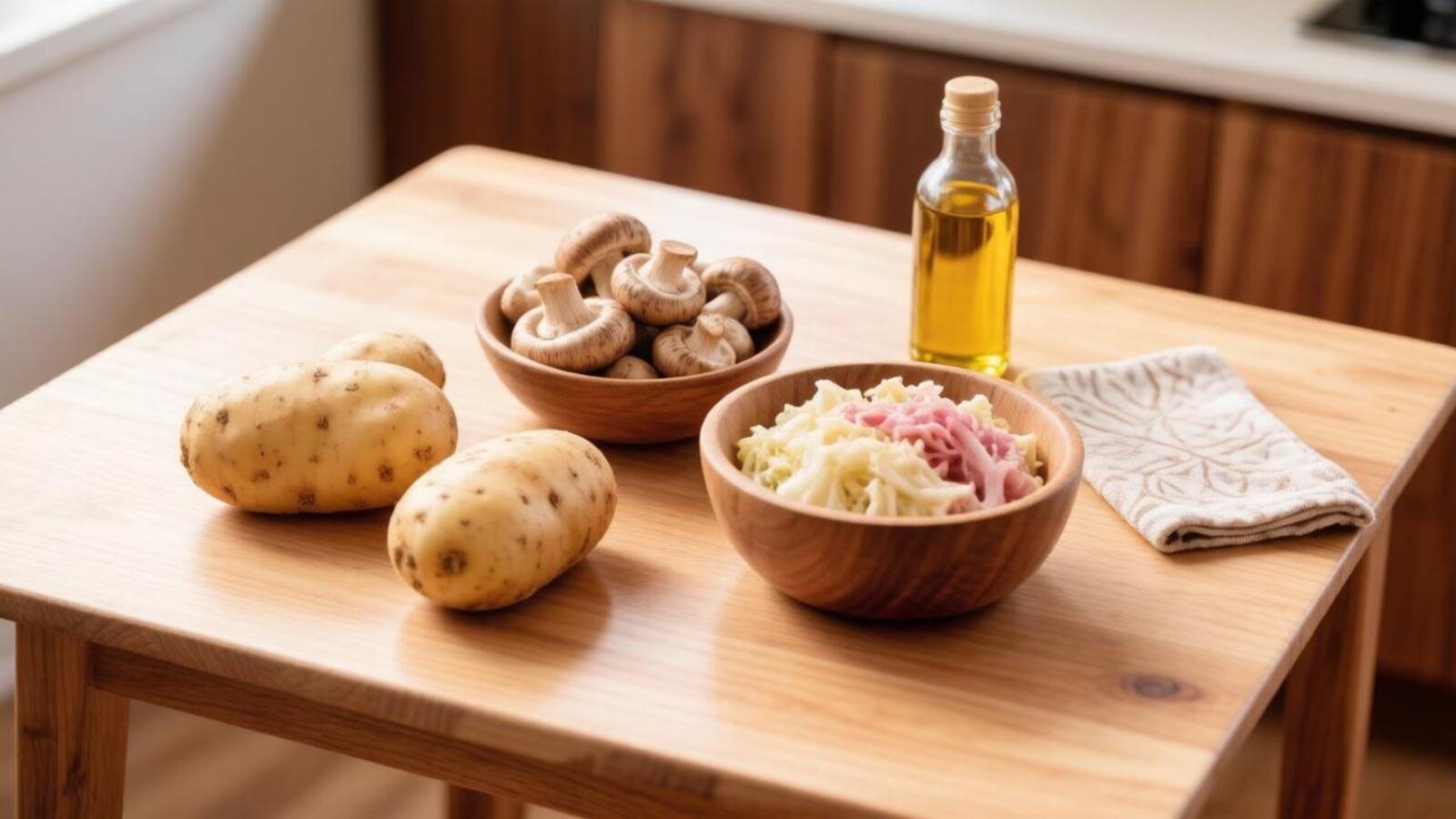 Продукты для салата Создано при помощи ИИ