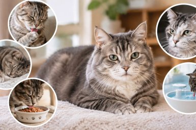 Кошки стареют быстрее, чем мы думаем Сгенерировано ИИ
