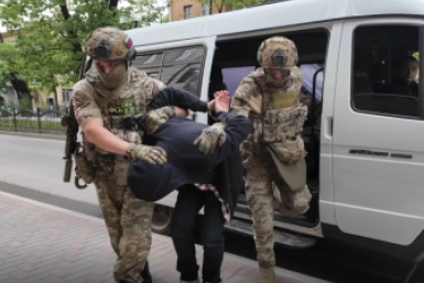 Кадр из видео УФСБ по Крыму и Севастополю