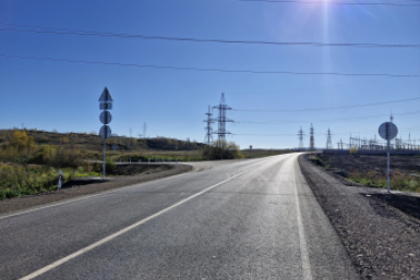 В Красноярском крае обновили Обход Ужура