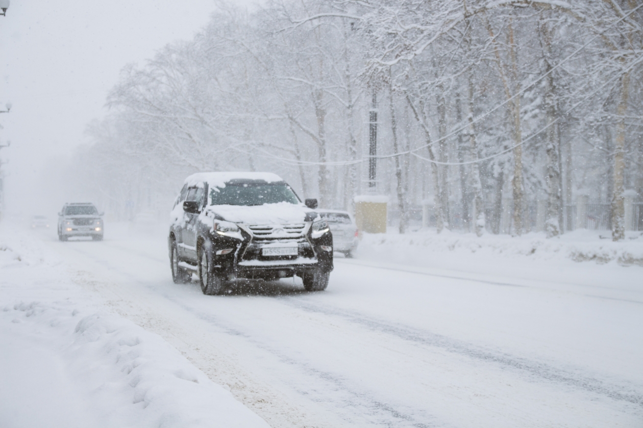 Зимняя дорога Владислав Беляцкий, ИА SakhalinMedia