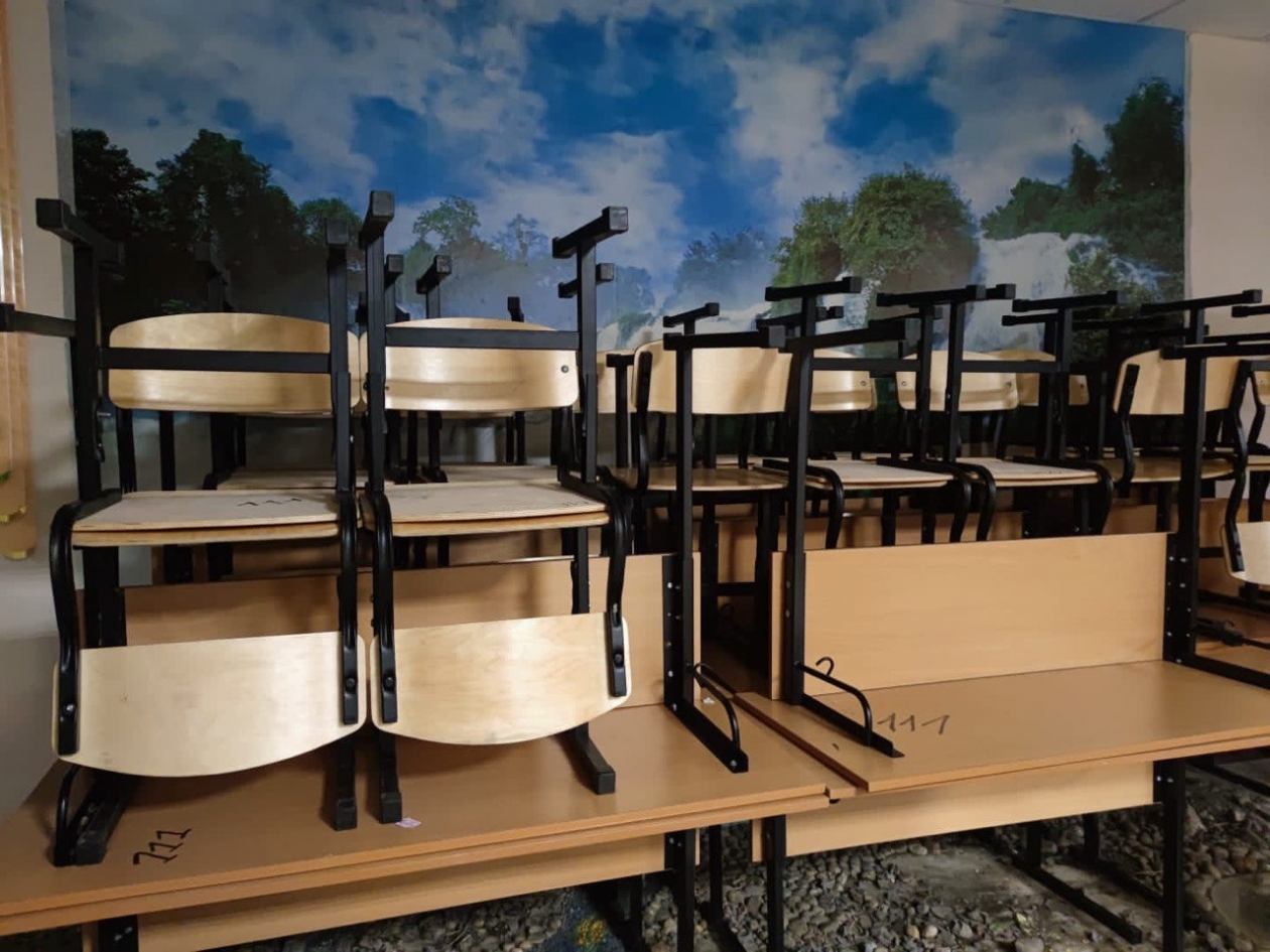 Ремонт в школе, школа ИА Stavropol.Media